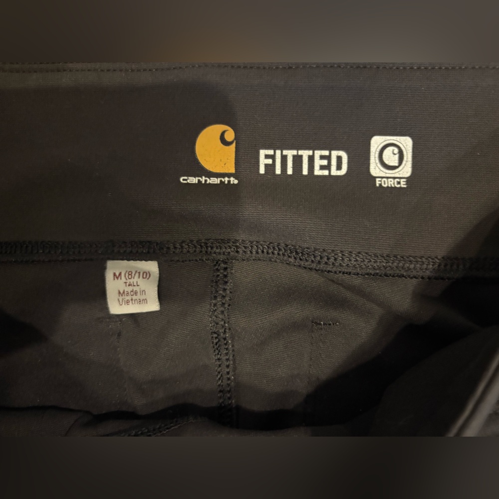 Carhartt Women's Force Utility Leggings Black Size M 8/10 Tall - Picture 5 of 5